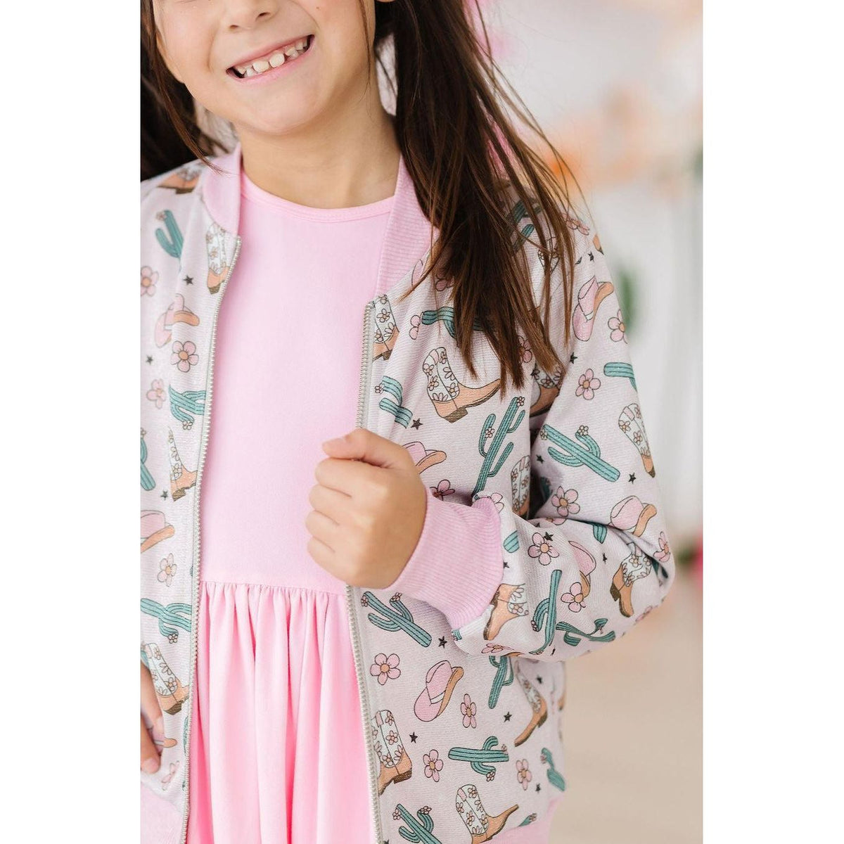 Cactus Cowgirl Shimmer Jacket