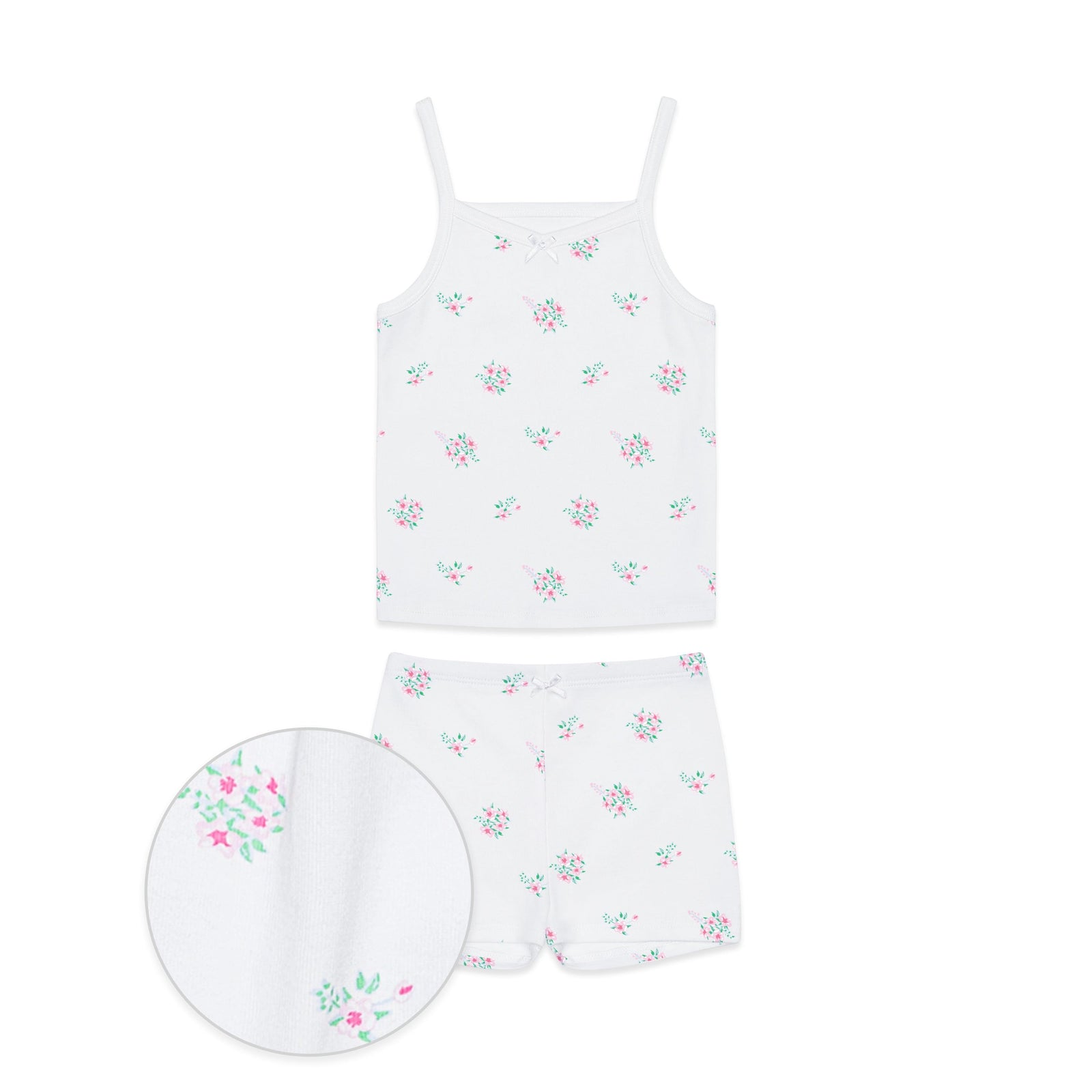 The Organic Cami and Short Set [Ditsy Floral]
