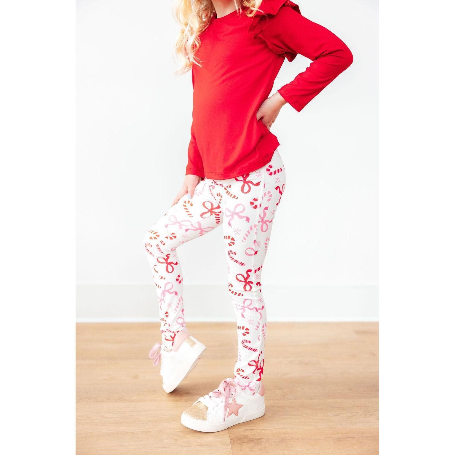 Candy Cane Lane Leggings