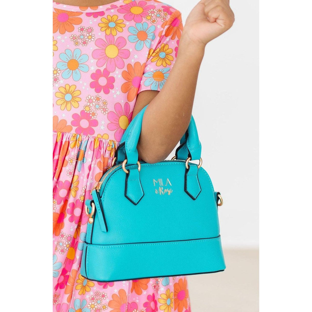 Caribbean Blue Girl's Crossbody Purse