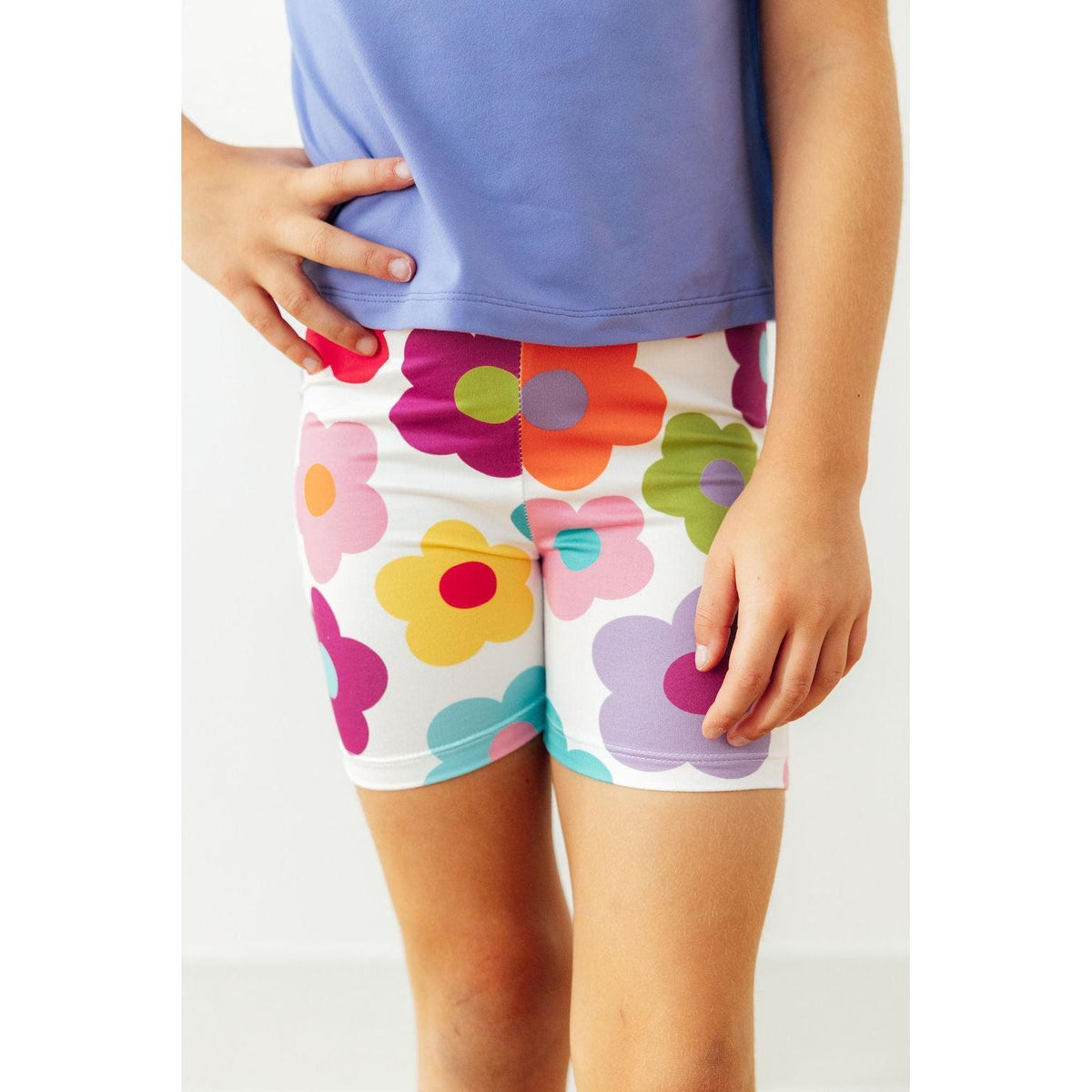 Cheerful Blooms Twirl Shorts