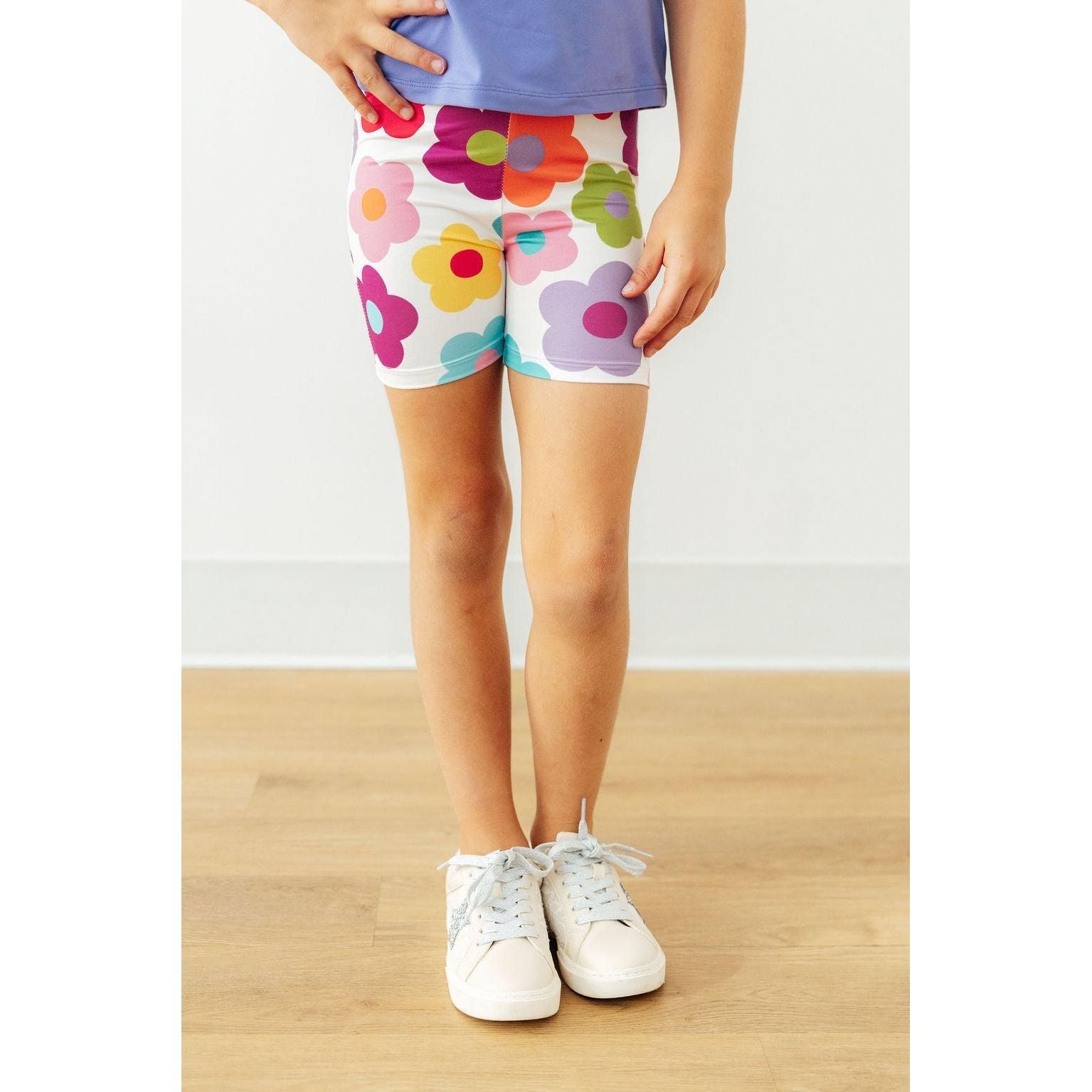 Cheerful Blooms Twirl Shorts