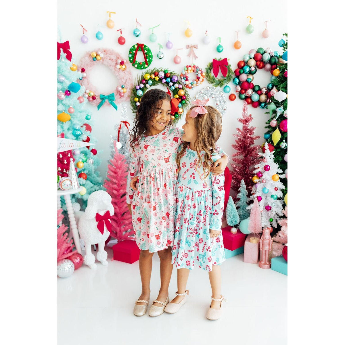 Christmas Cheer L/S Pocket Twirl Dress