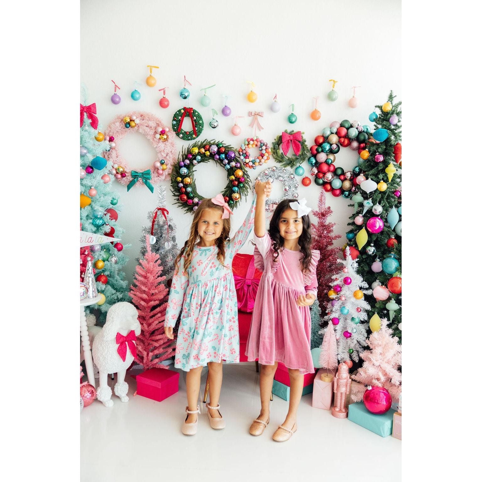 Christmas Cheer L/S Pocket Twirl Dress