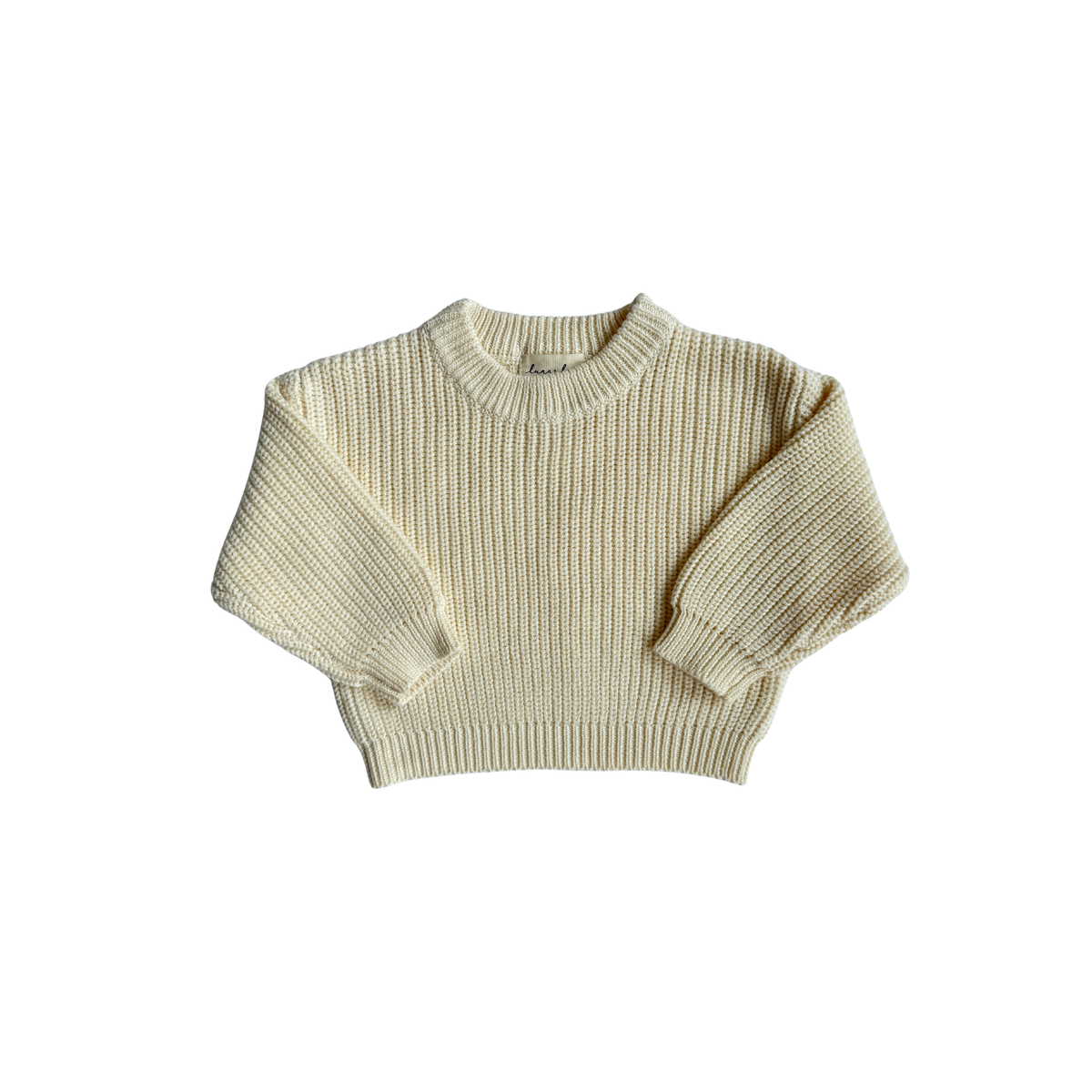 Chunky Knit Sweater - Cream