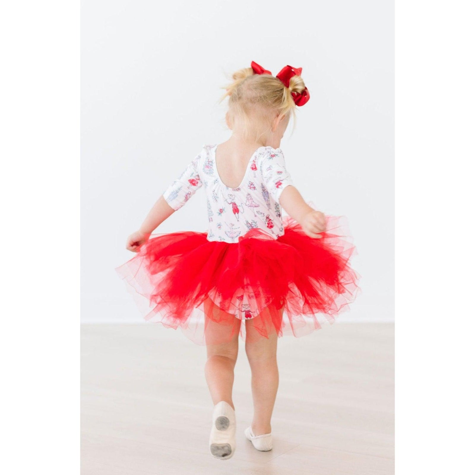Clara's Christmas 3/4 Tutu Leotard