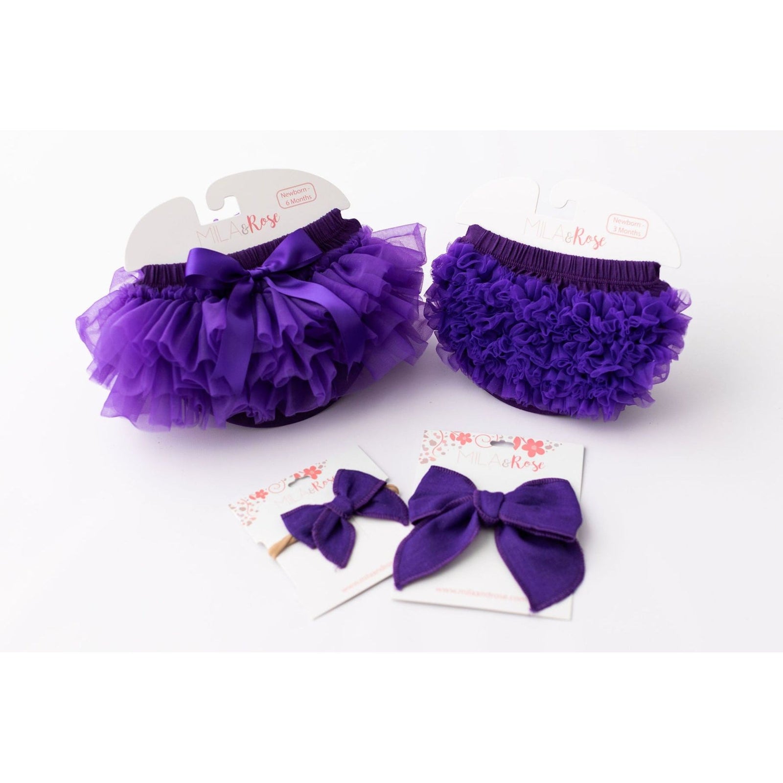 Purple Ruffle Tutu Bloomer