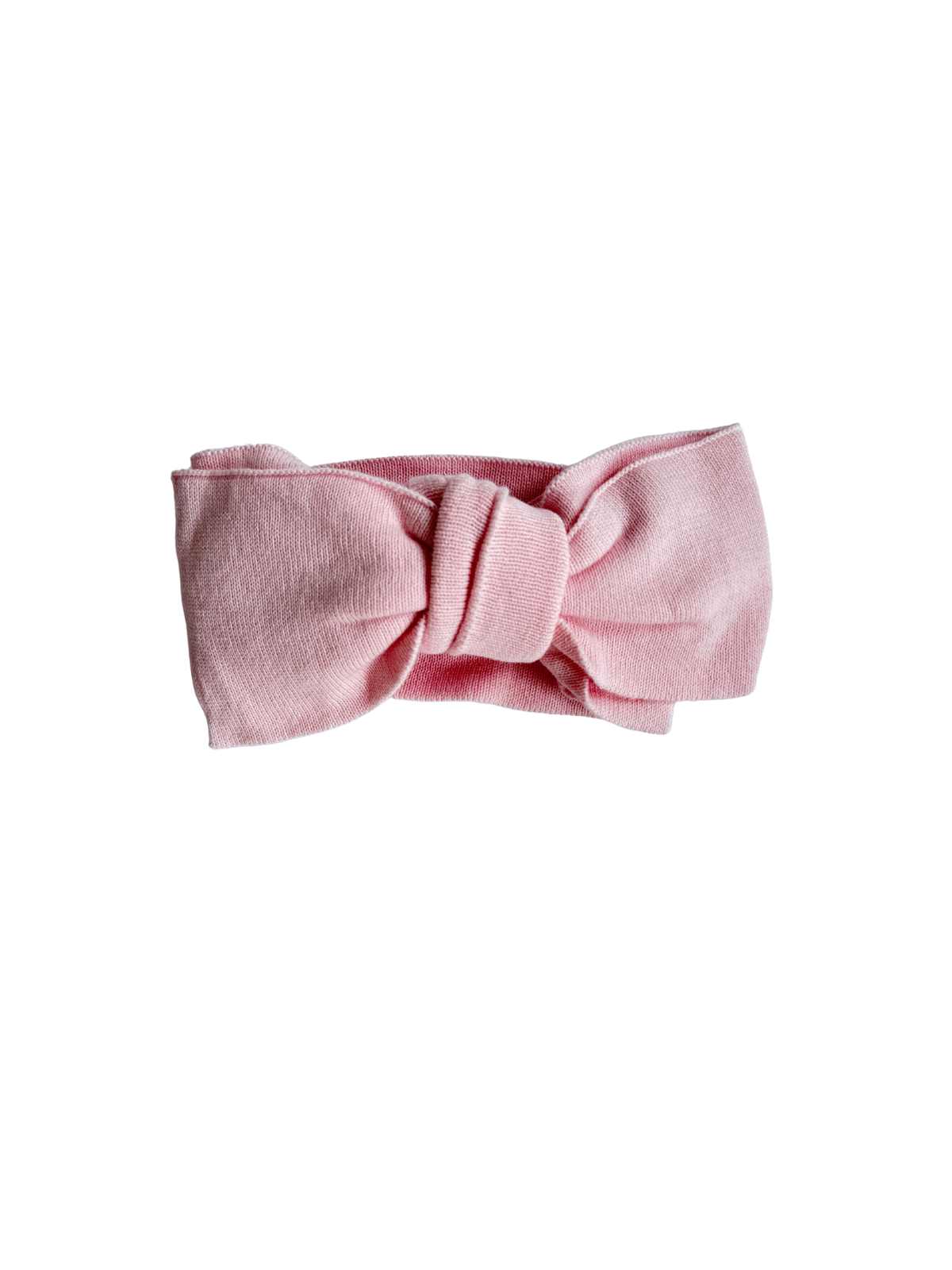 Classic Bow Headband - Powder Pink