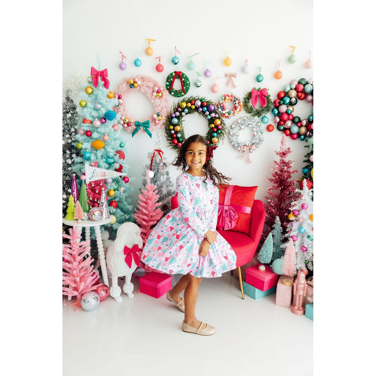 Cocoa Kisses L/S Pocket Twirl Dress