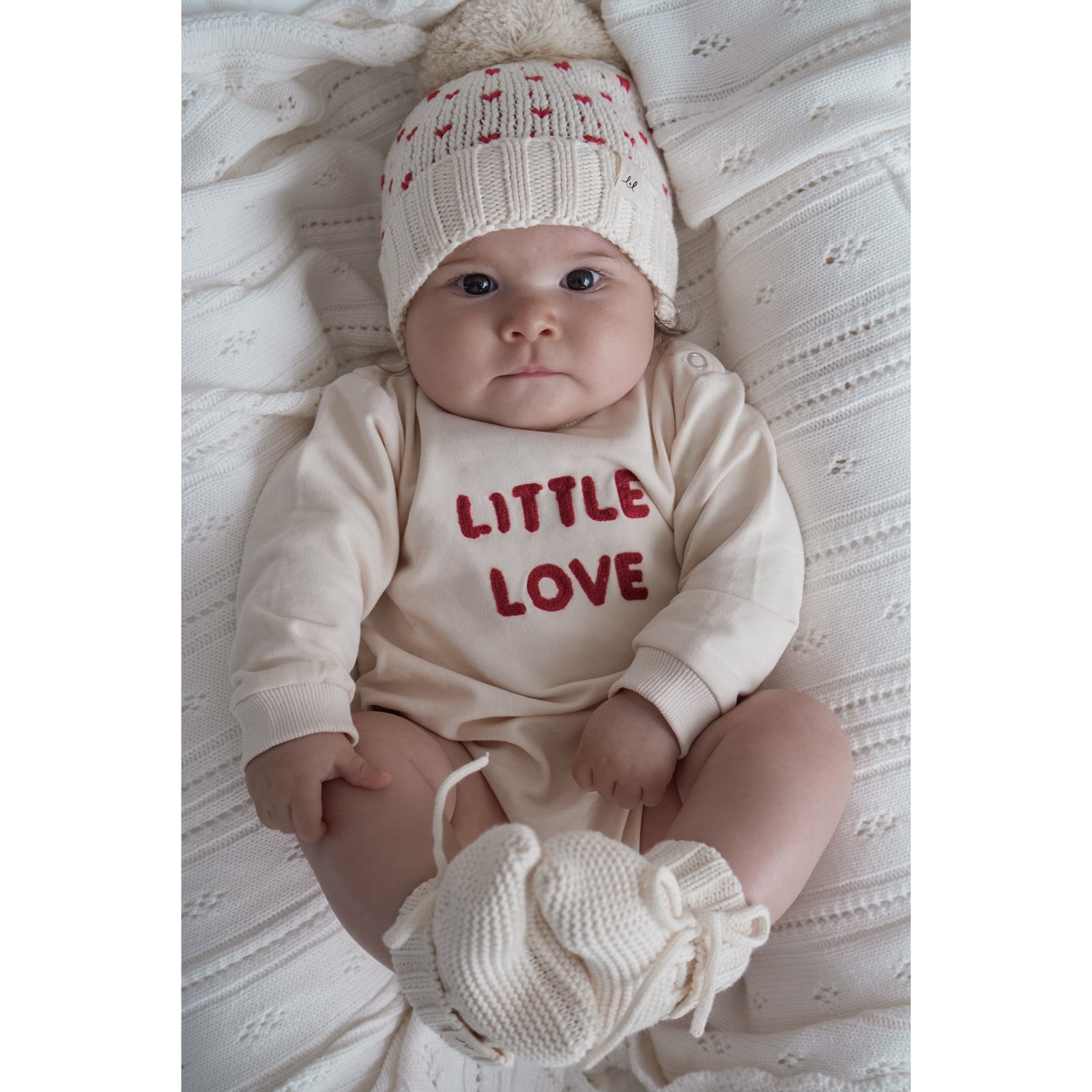 Luna + Luca Little Love Romper