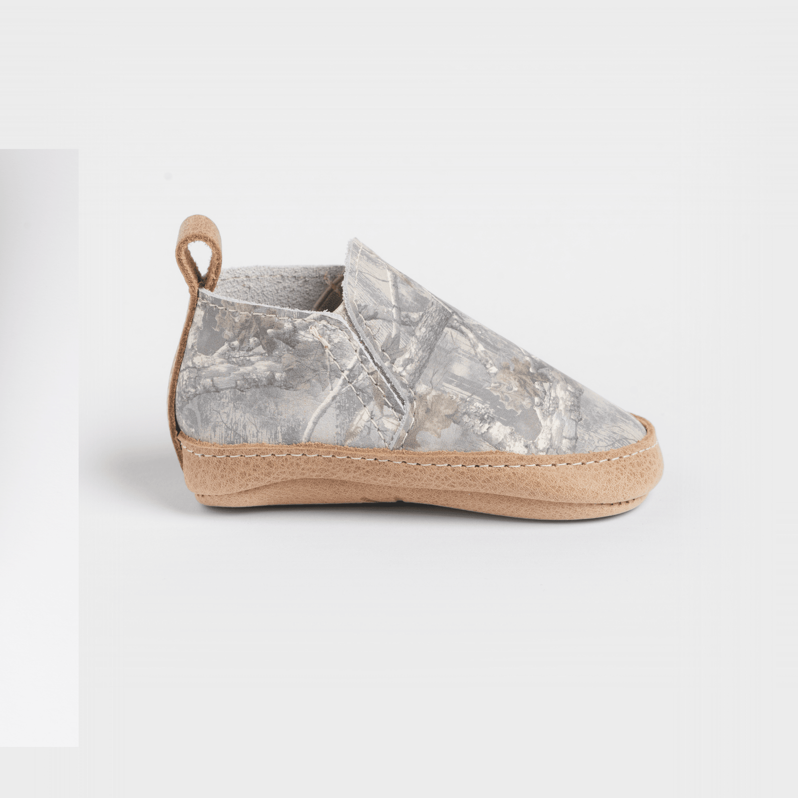 Oak Tree Camo Slip On Baby Shoe