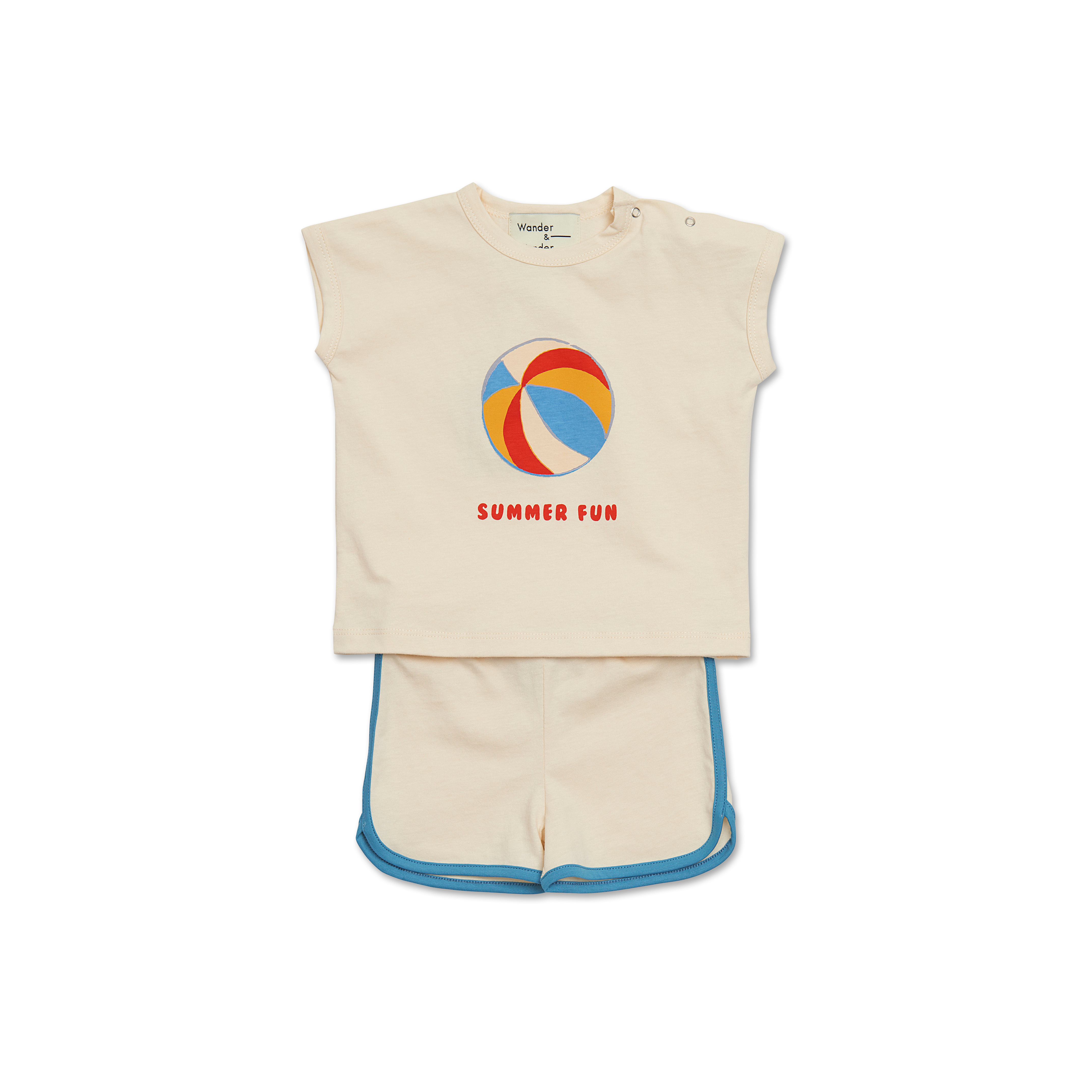 baby tank set | ecru