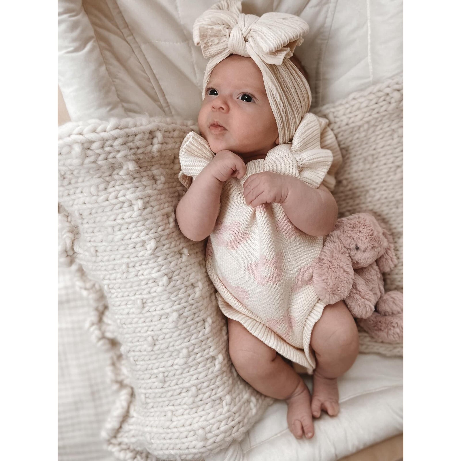 Luna + Luca Floral Frills Romper