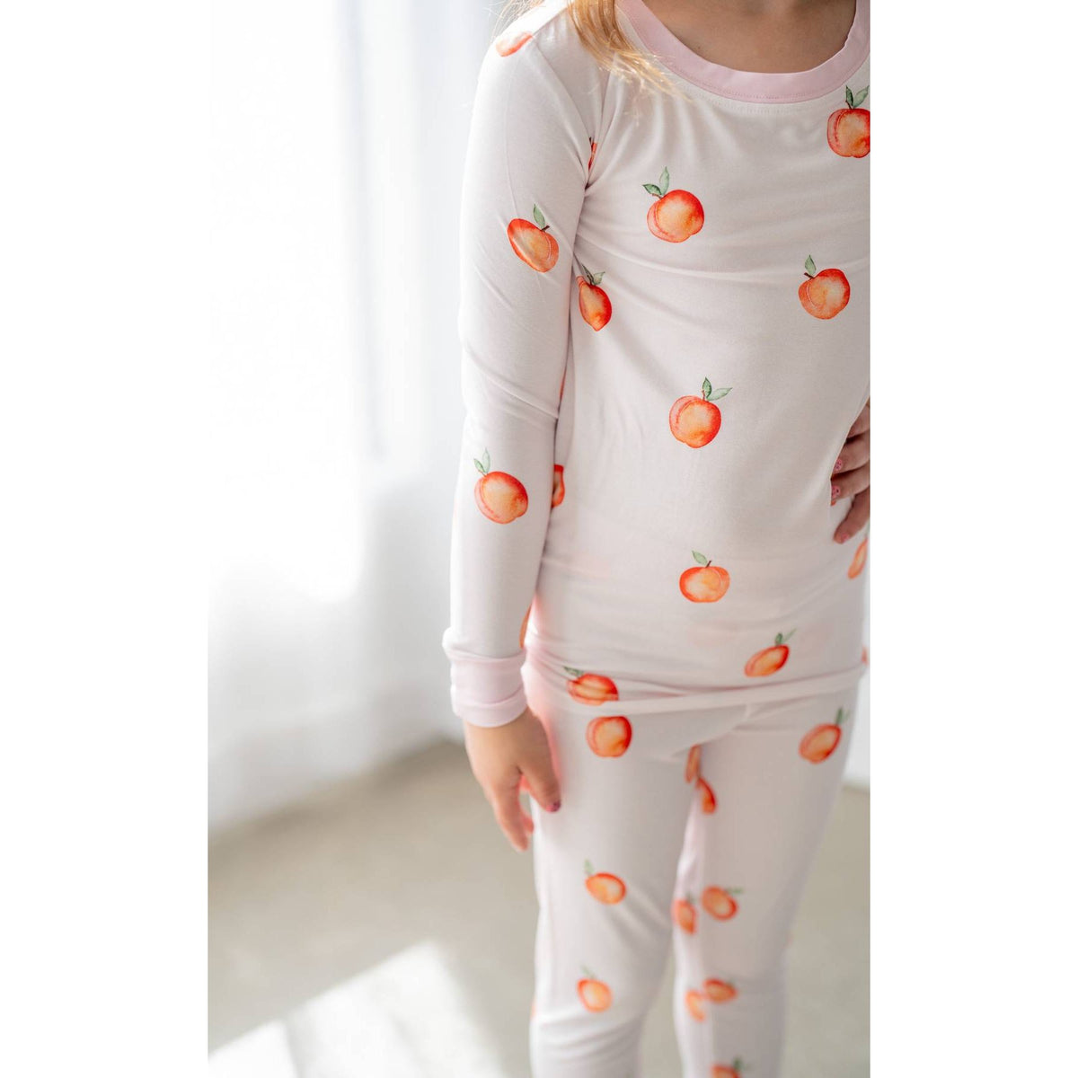 Sweet Peach | Two Piece Pajama Set
