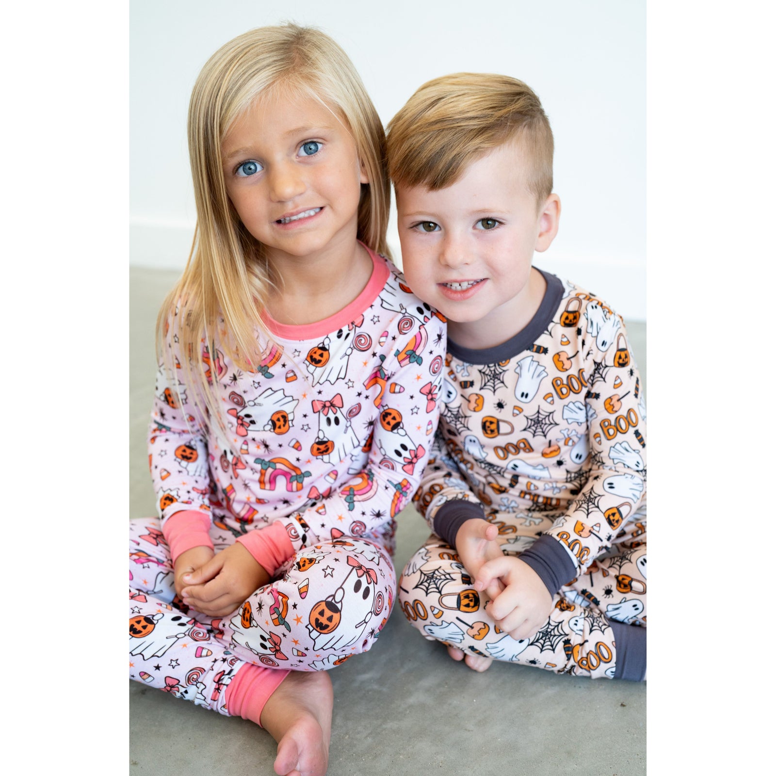 Spooky Sweet Ghosts | Two Piece Pajama Set