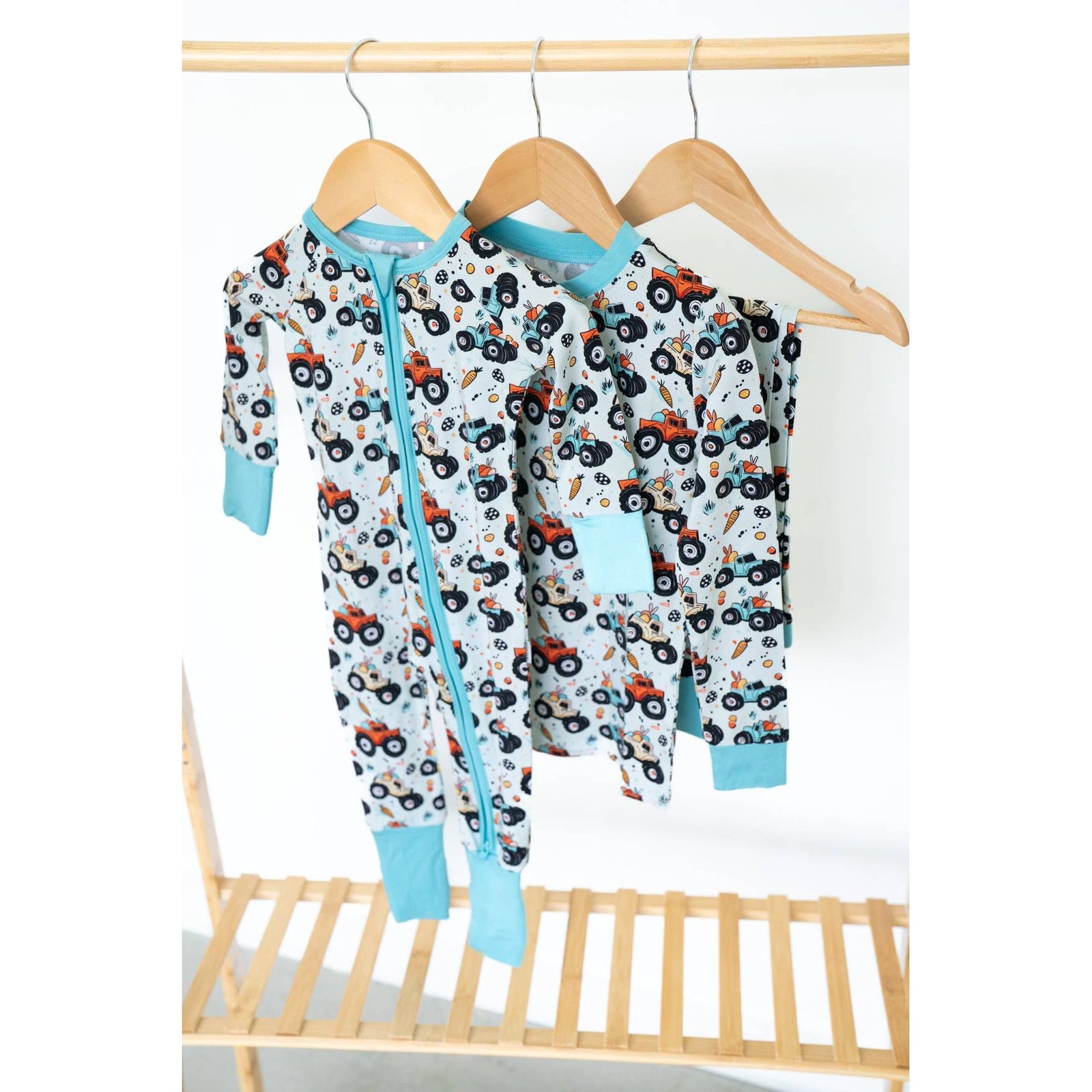 Easter Monster Trucks | Two Piece Set
