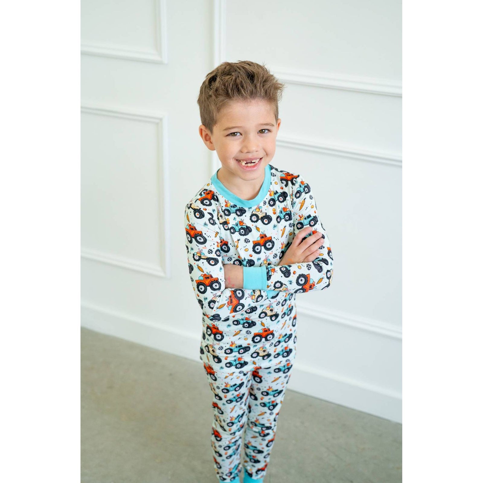 Easter Monster Trucks | Two Piece Set