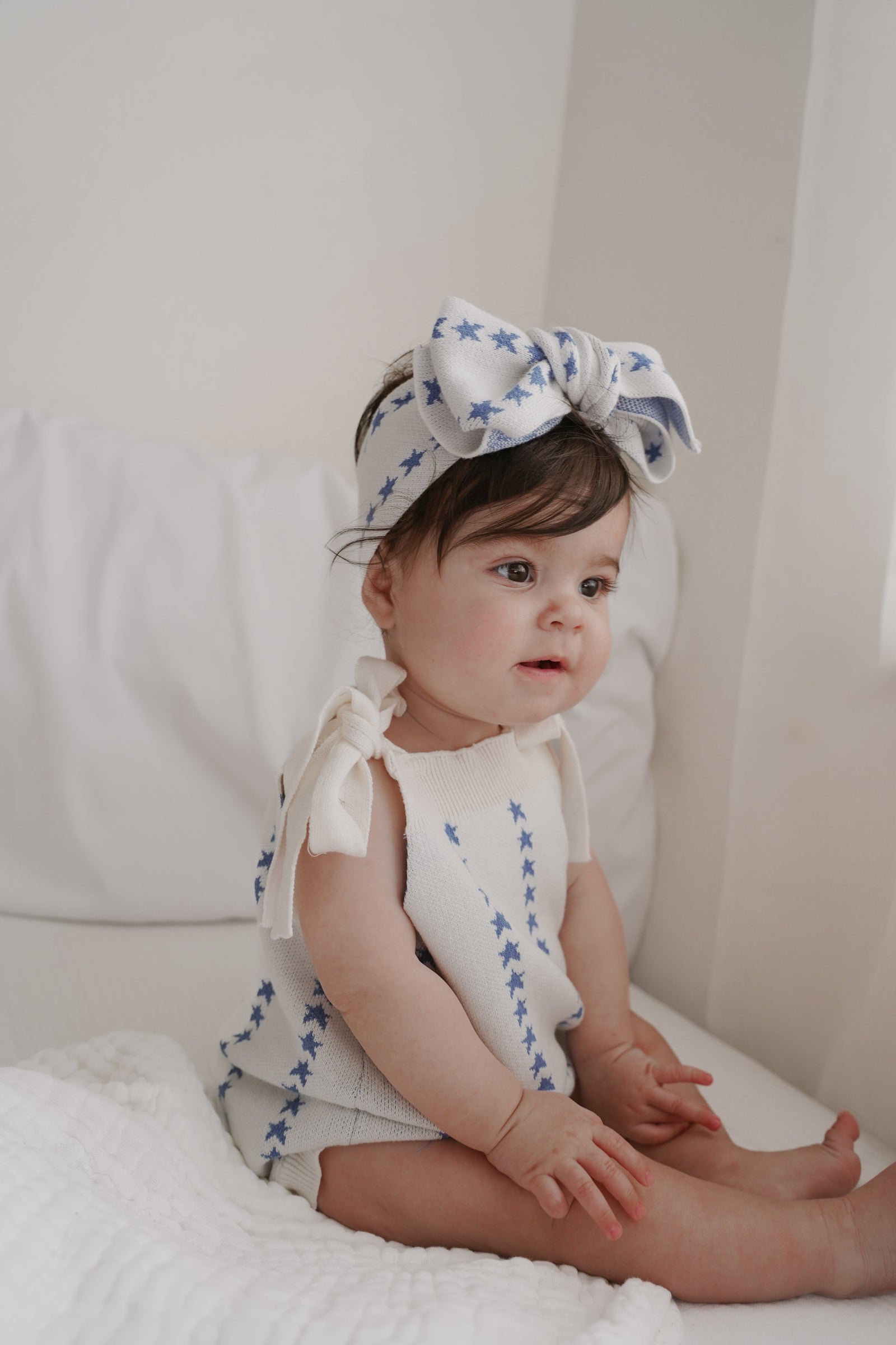 Bright Stars Romper + Bow