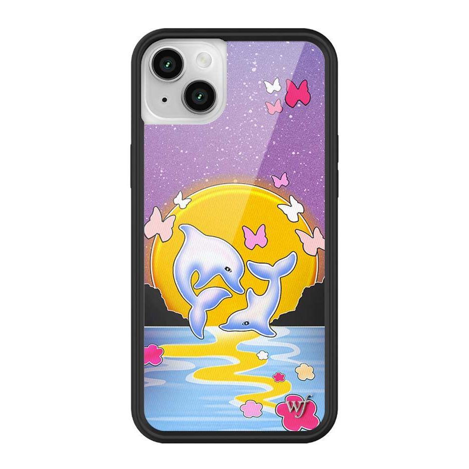 Dolphin Sunset iPhone Case