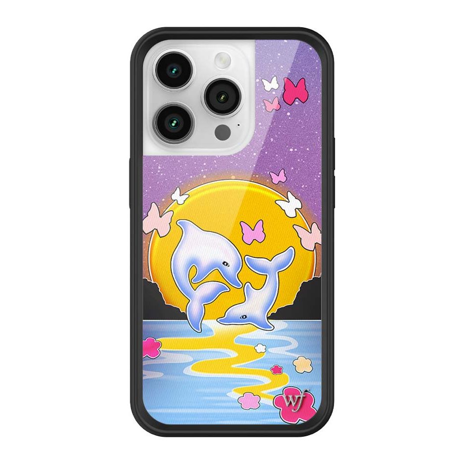 Dolphin Sunset iPhone Case