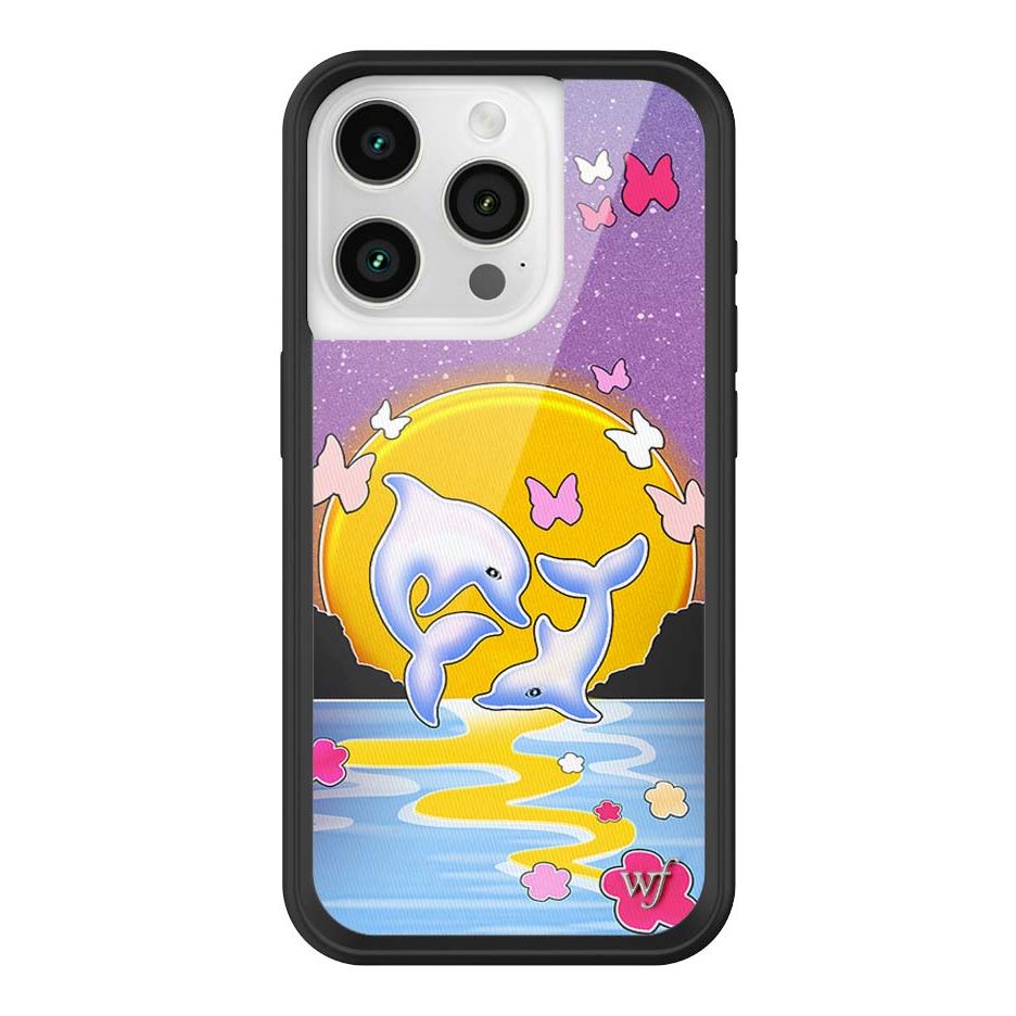 Dolphin Sunset iPhone Case
