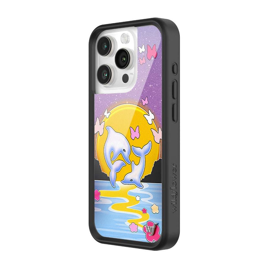 Dolphin Sunset iPhone Case