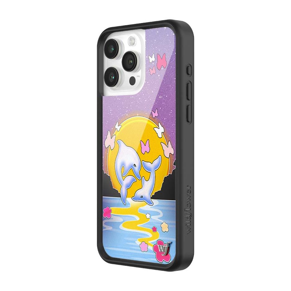 Dolphin Sunset iPhone Case
