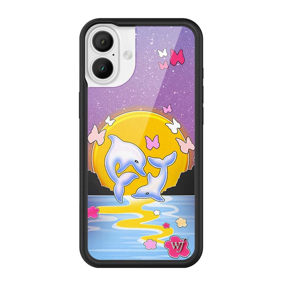 Dolphin Sunset iPhone Case