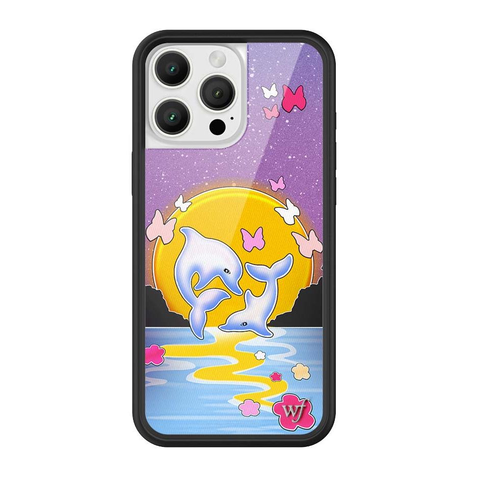 Dolphin Sunset iPhone Case