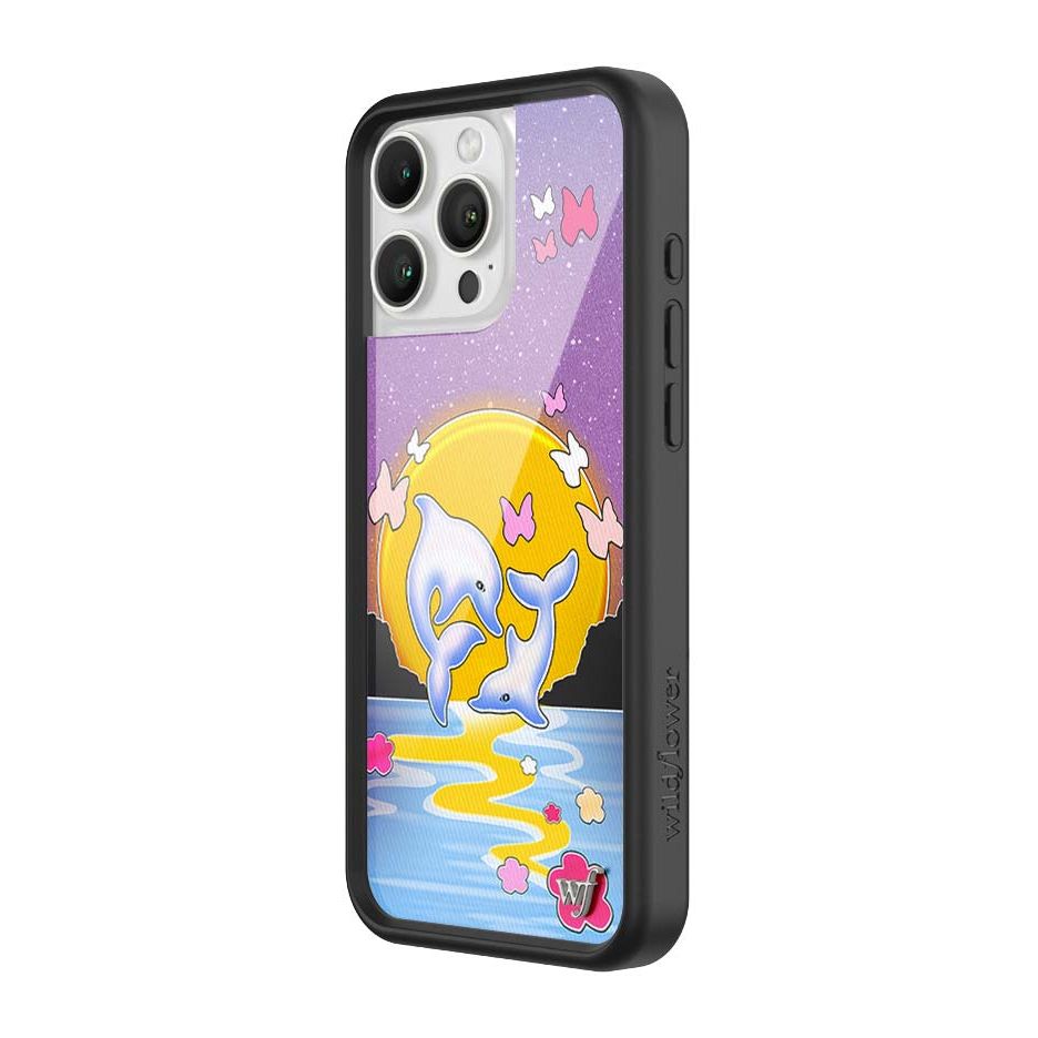 Dolphin Sunset iPhone Case