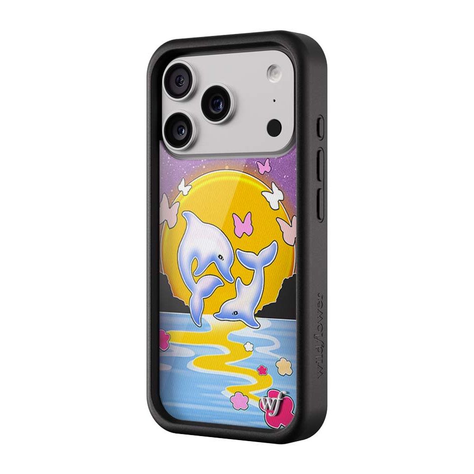 Dolphin Sunset iPhone Case