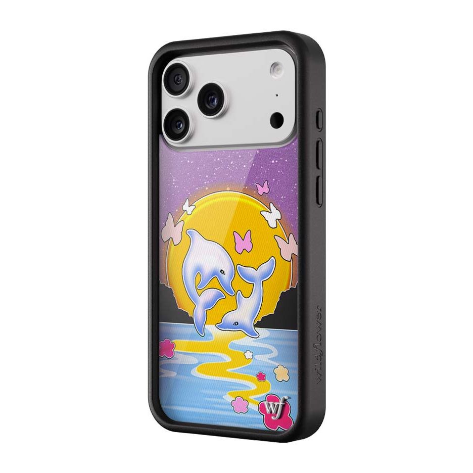 Dolphin Sunset iPhone Case