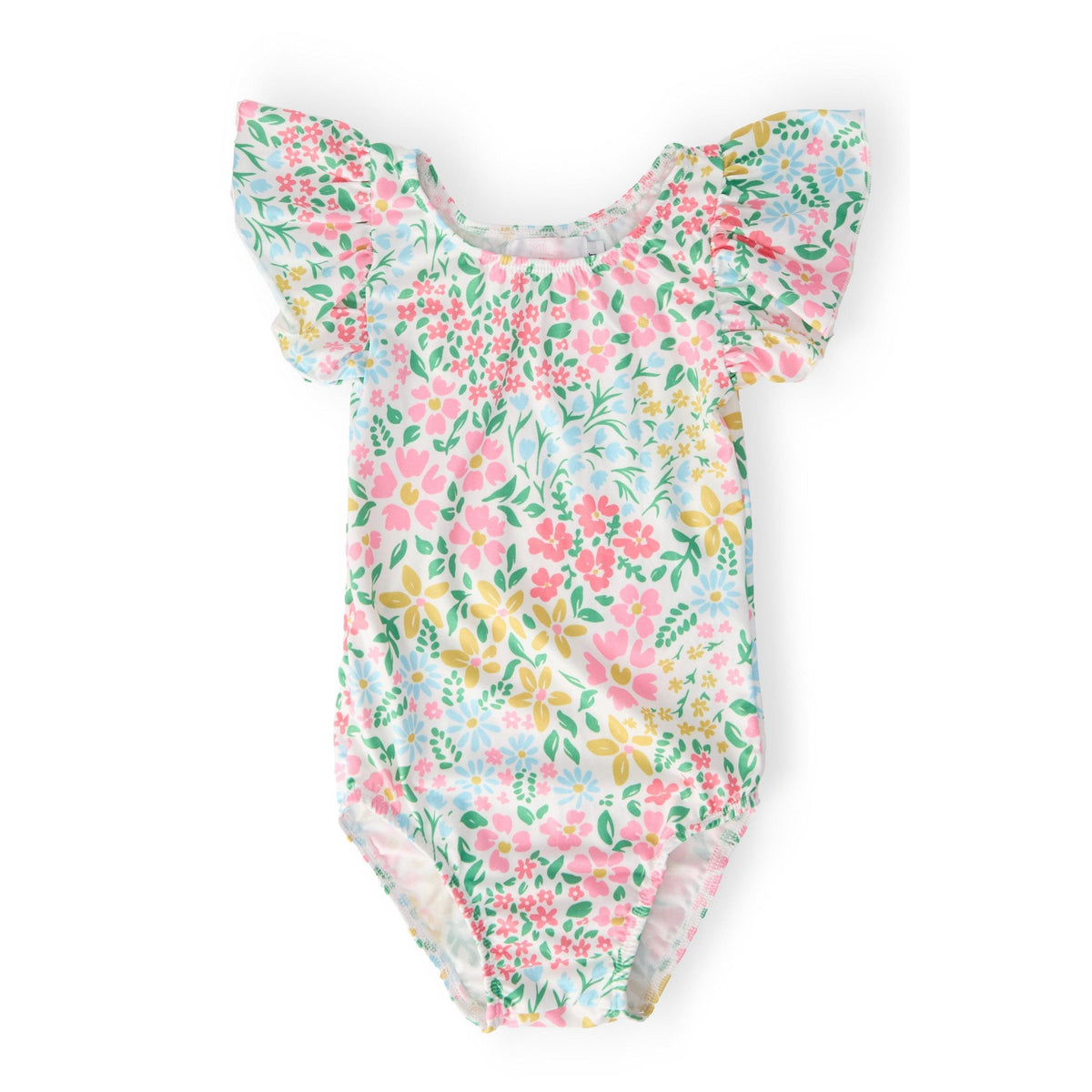 Daffodils S/S Flutter Sleeve Leotard