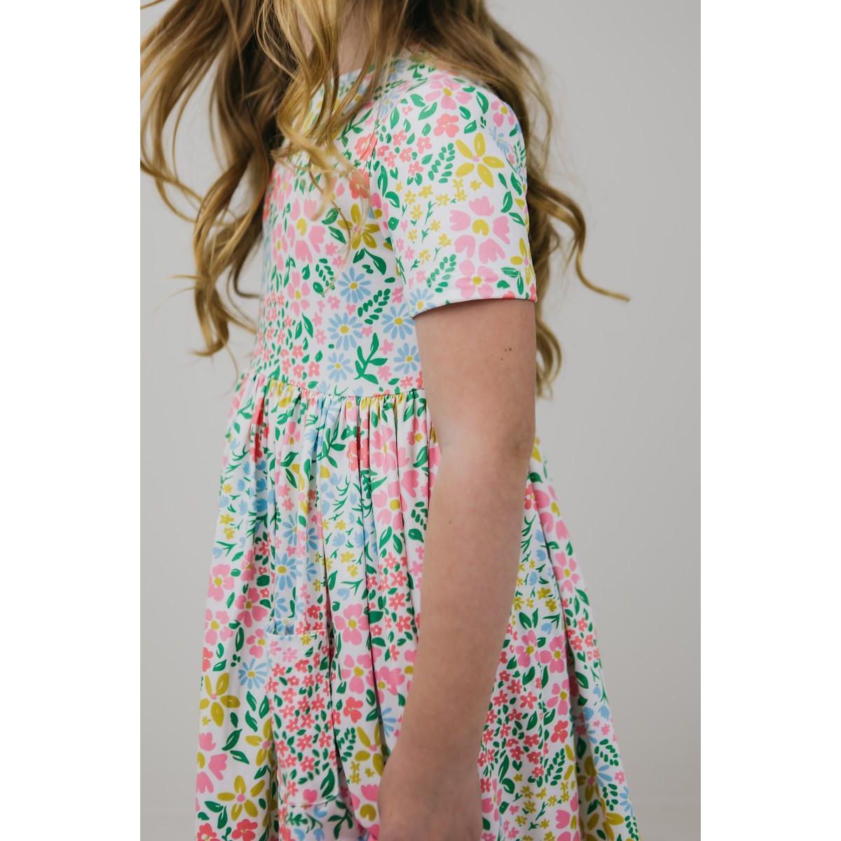 Daffodils S/S Pocket Twirl Dress