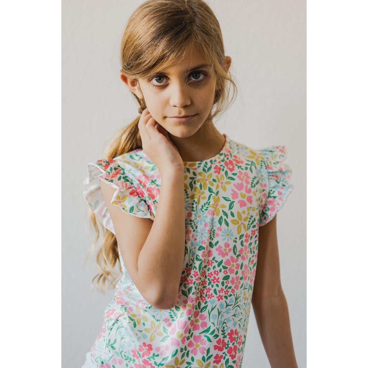 Daffodils S/S Ruffle Tee