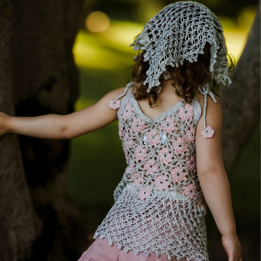 Daisy Crochet Top - In Stock