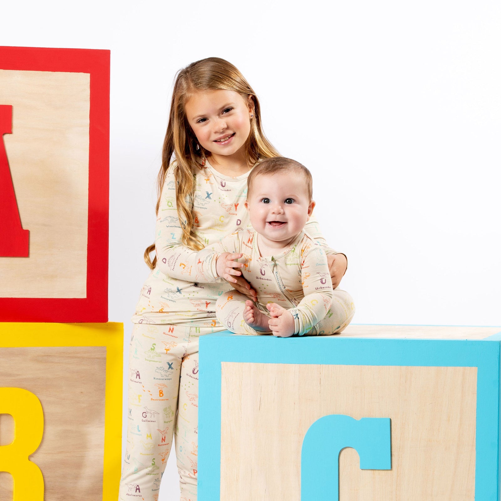 Dino ABC Bamboo Convertible Footie