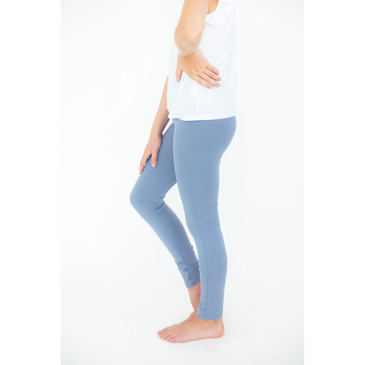 Dusty Blue Leggings