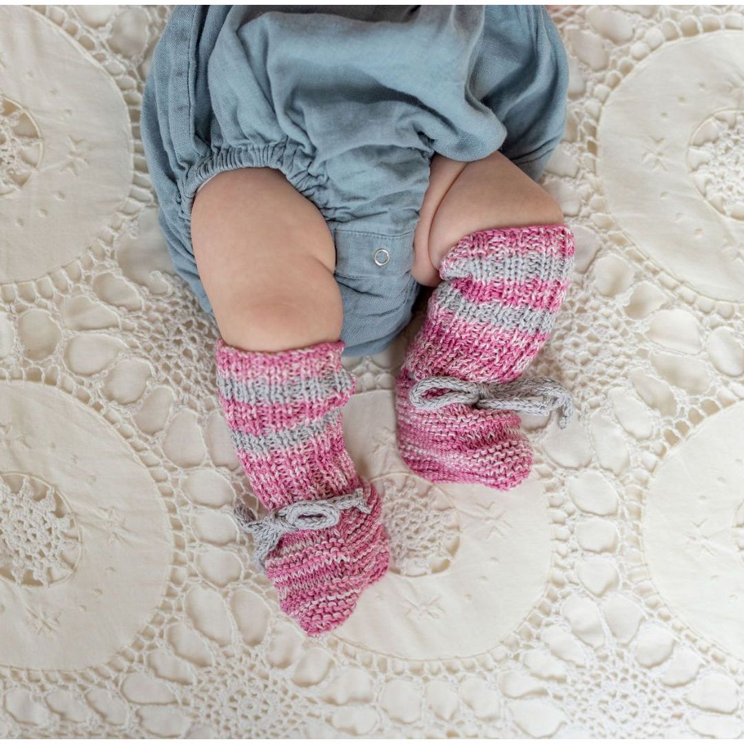 Eden Baby Booties - In Stock