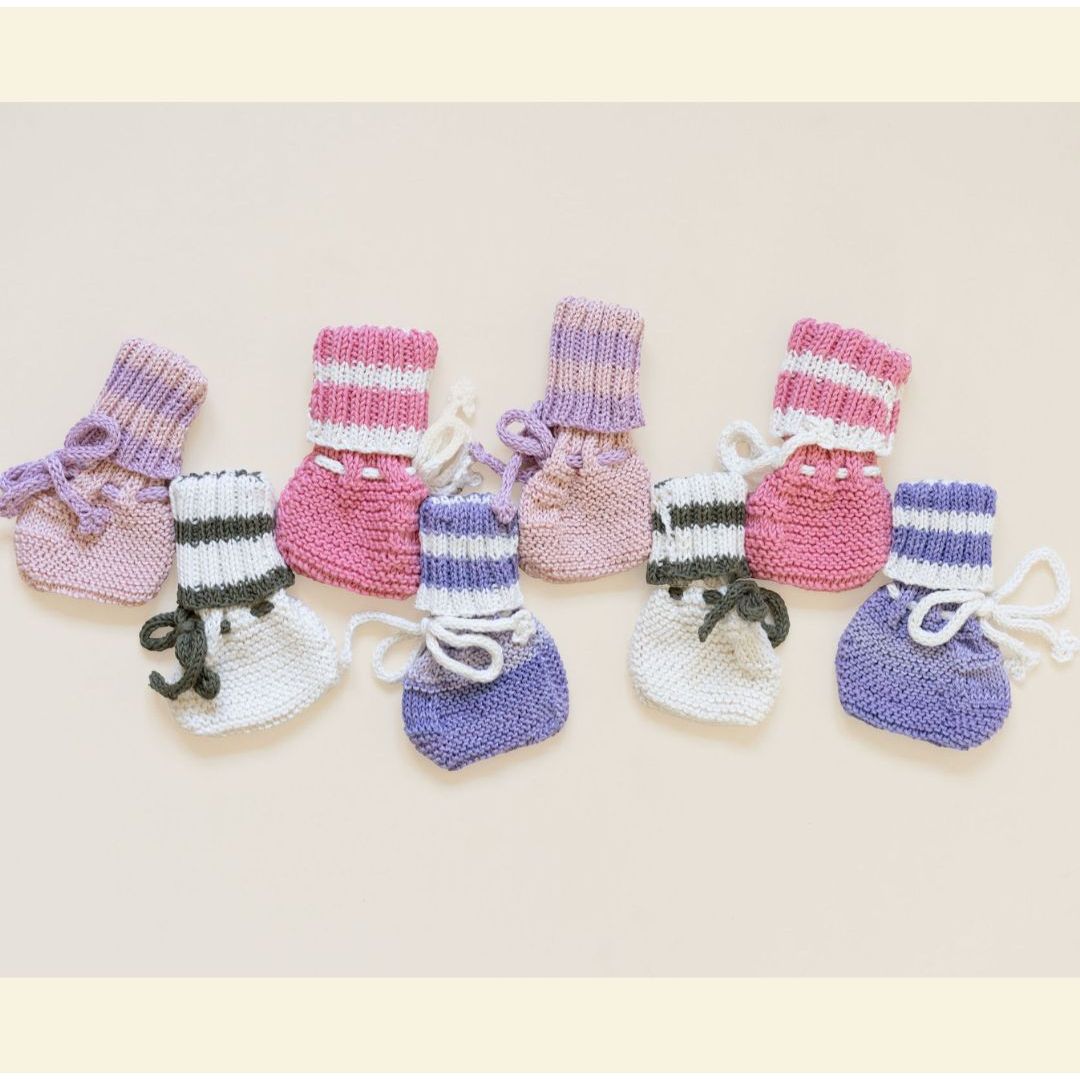 Eden Baby Booties - In Stock
