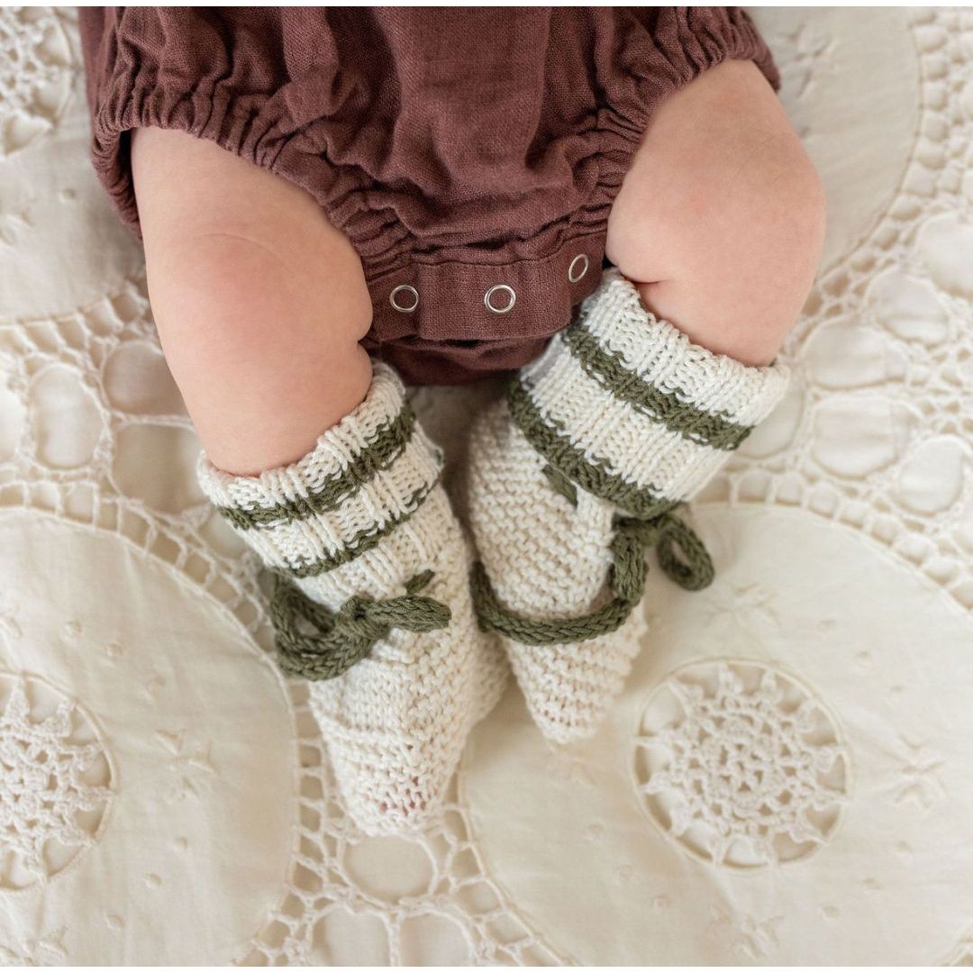 Eden Baby Booties - In Stock