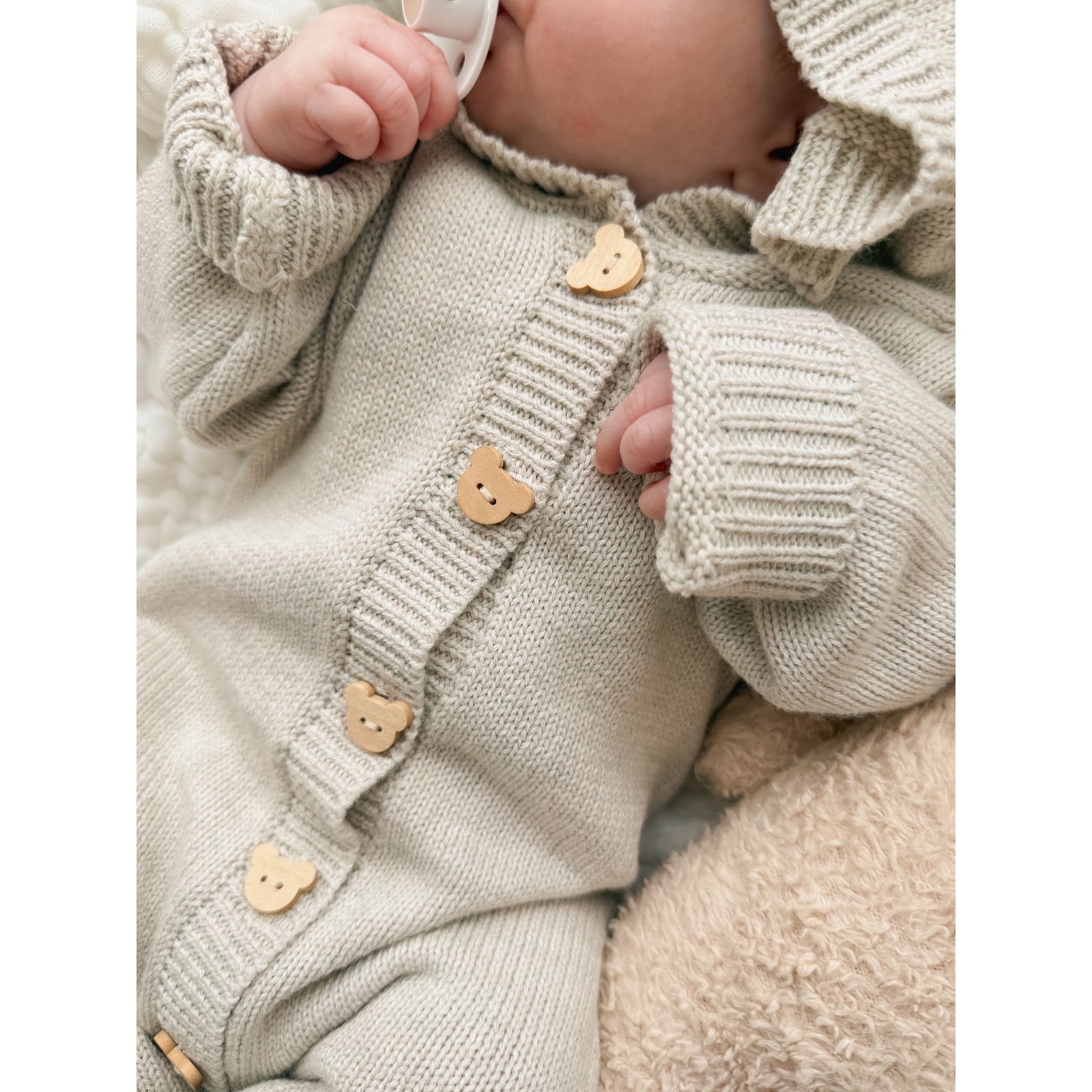 Bear Cub Jumpsuit - Natural