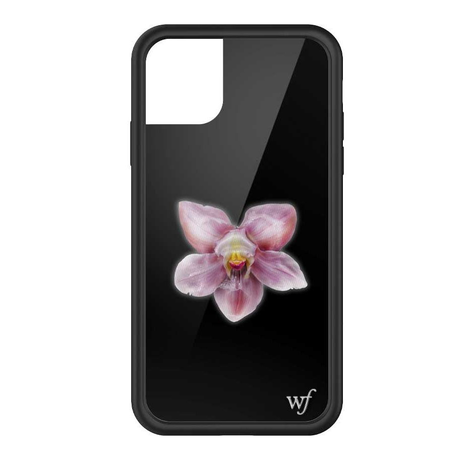 Orchid | Black iPhone Case
