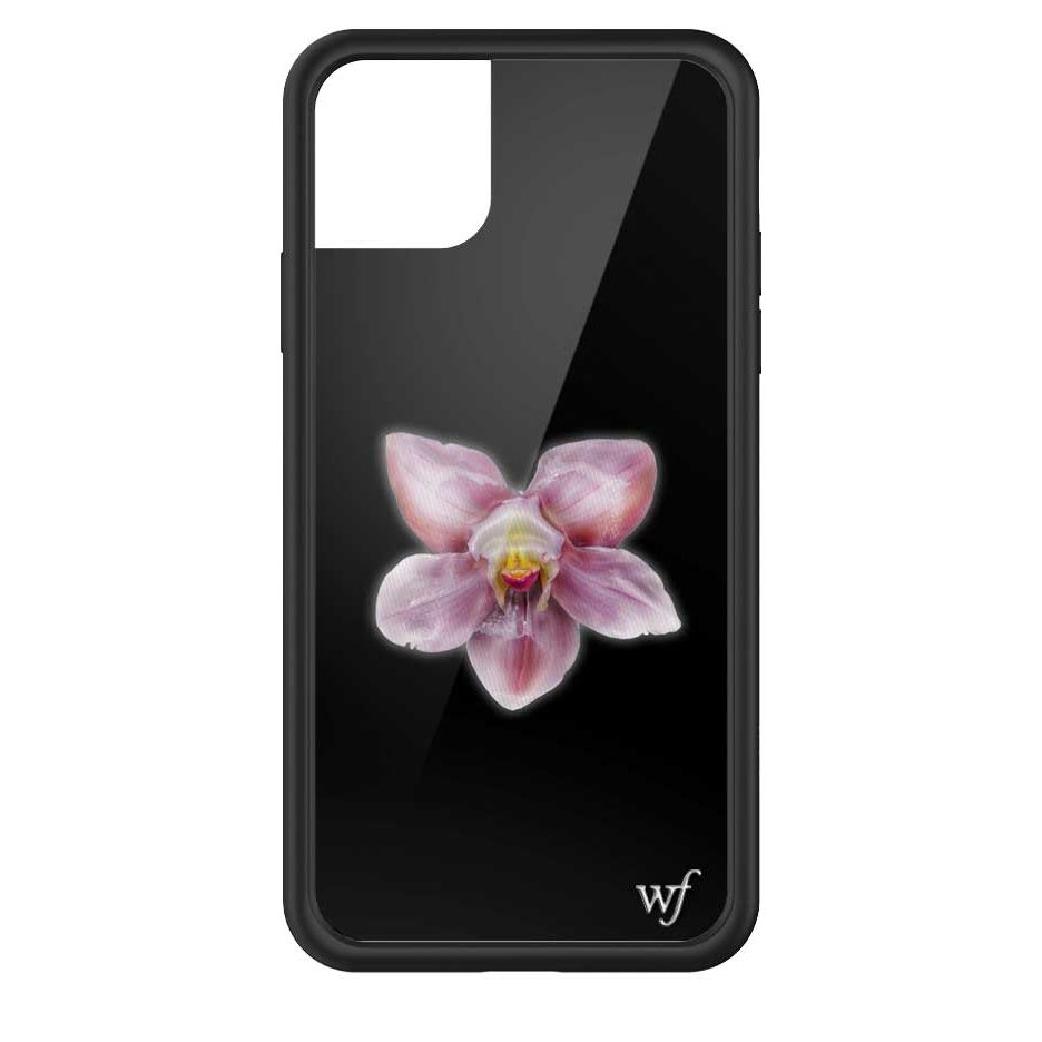 Orchid | Black iPhone Case