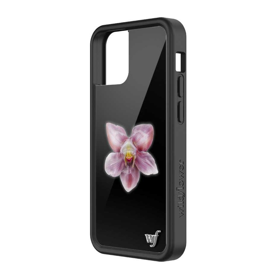 Orchid | Black iPhone Case
