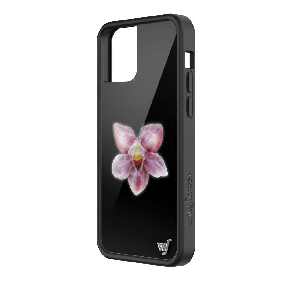 Orchid | Black iPhone Case