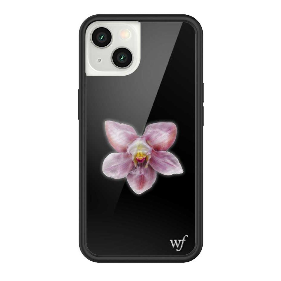 Orchid | Black iPhone Case