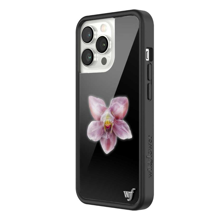 Orchid | Black iPhone Case