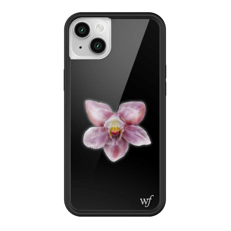 Orchid | Black iPhone Case