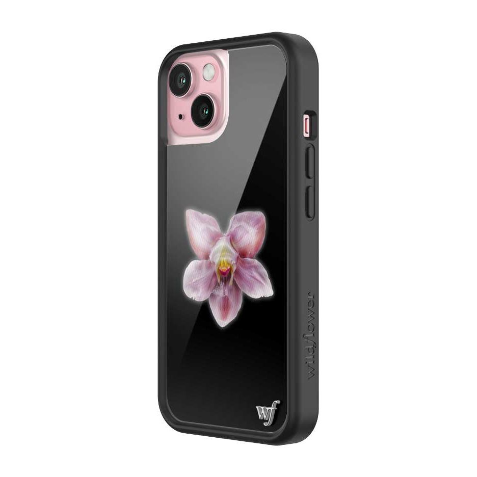 Orchid | Black iPhone Case